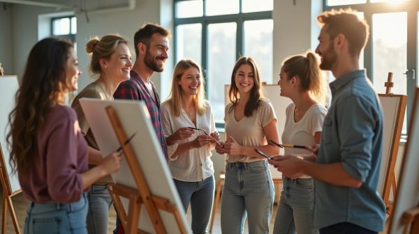 Le team building peinture comme levier de cohésion authentique